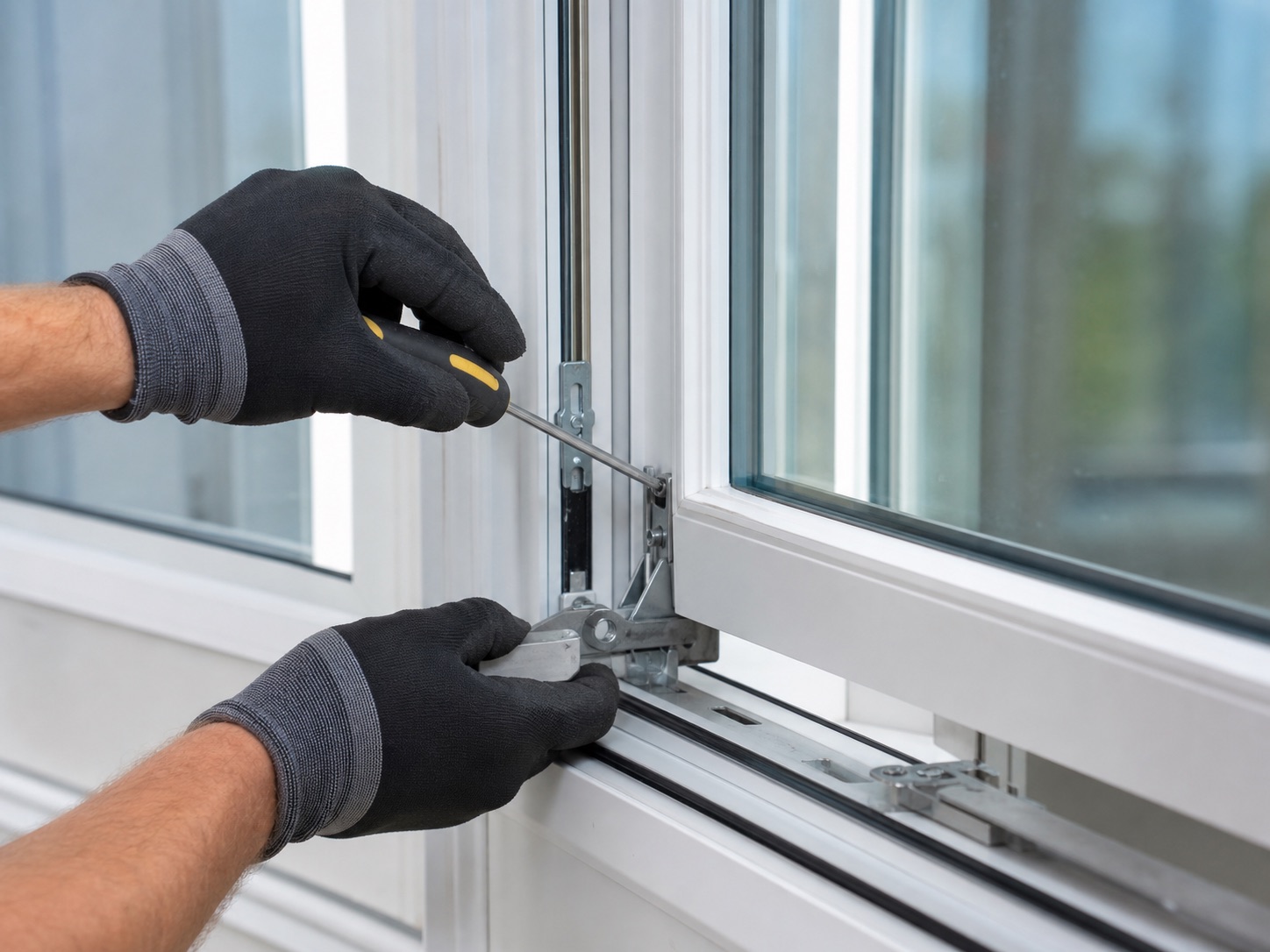 window track balance and hardware repair in Cary
